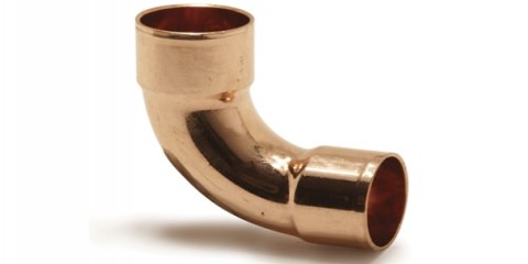 Отвод медный 90˚ (7/8)