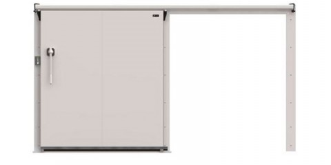 Откатные холодильные двери